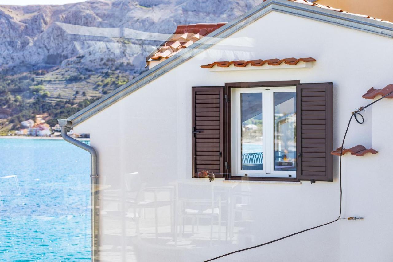 Seafront Baska Apartment Eksteriør billede